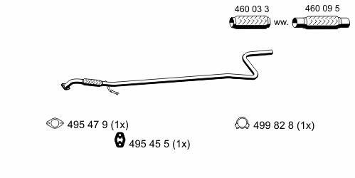 Труба выхлопного газа