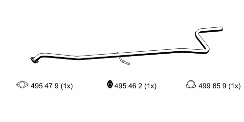 Труба выхлопного газа