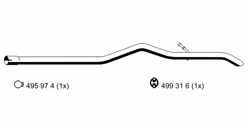 Труба выхлопного газа