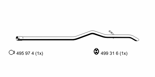 Труба выхлопного газа