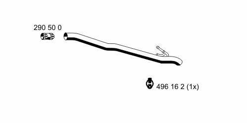 Труба выхлопного газа