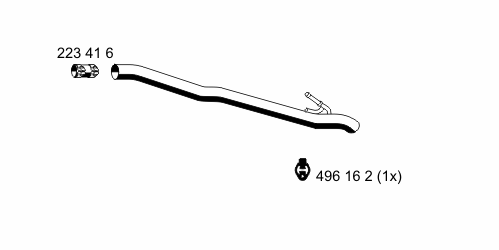Труба выхлопного газа