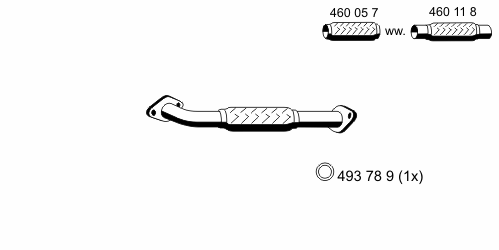 Труба выхлопного газа