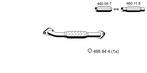 Труба выхлопного газа