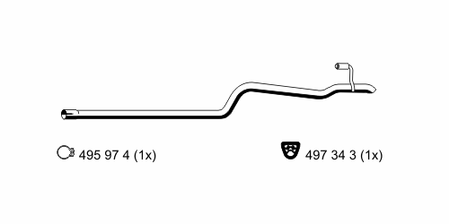 Труба выхлопного газа