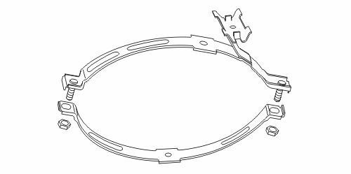 Кронштейн, глушитель