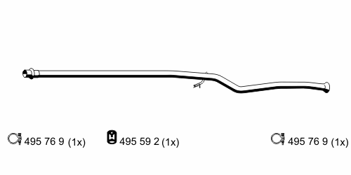 Труба выхлопного газа
