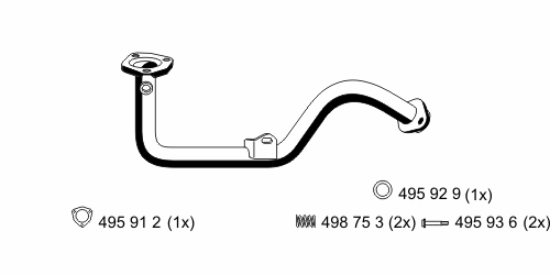 Труба выхлопного газа