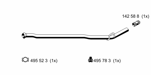 Труба выхлопного газа