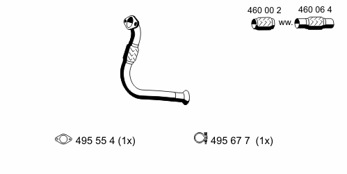 Труба выхлопного газа