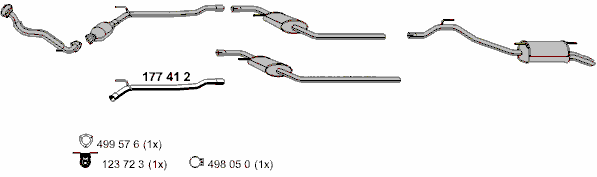 Ремонтная трубка, катализатор