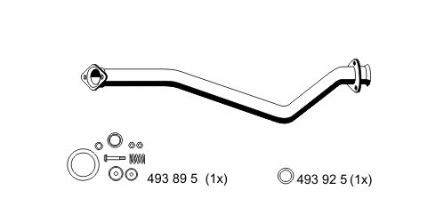 Труба выхлопного газа