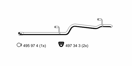Труба выхлопного газа