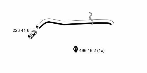 Труба выхлопного газа