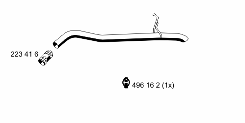 Труба выхлопного газа