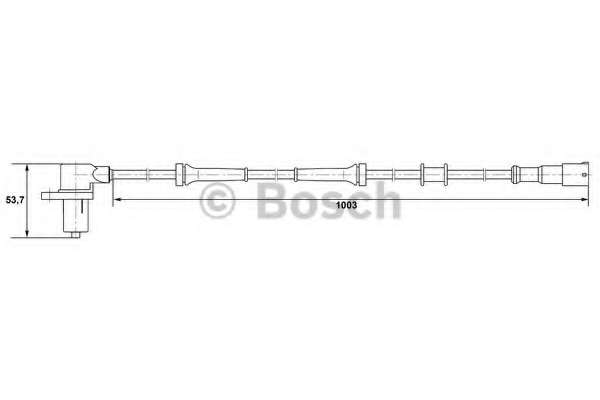 Датчик, частота вращения колеса
