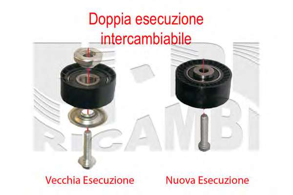 Натяжной ролик, поликлиновой  ремень