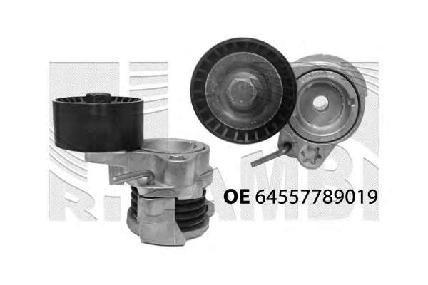 Натяжитель ремня, клиновой зубча