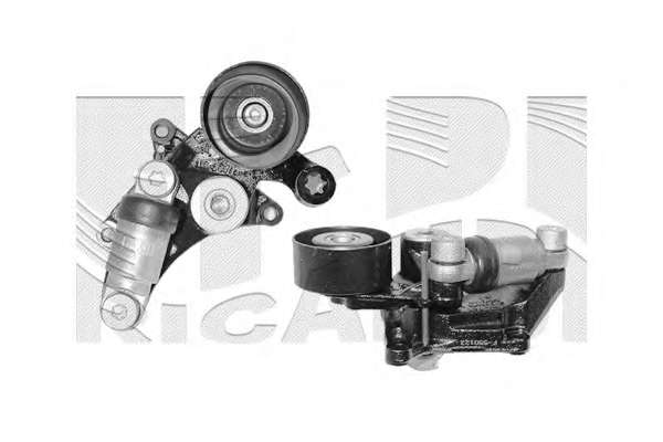 Натяжитель ремня, клиновой зубча