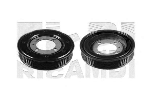 Ременный шкив, коленчатый вал