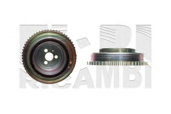 Ременный шкив, коленчатый вал