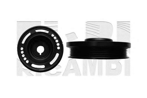 Ременный шкив, коленчатый вал