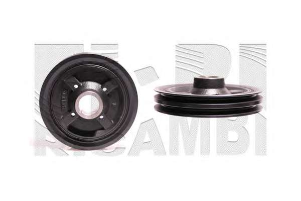 Ременный шкив, коленчатый вал