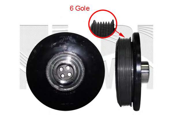 Ременный шкив, коленчатый вал