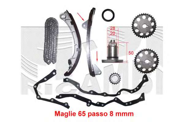 Комплект цели привода распредвала