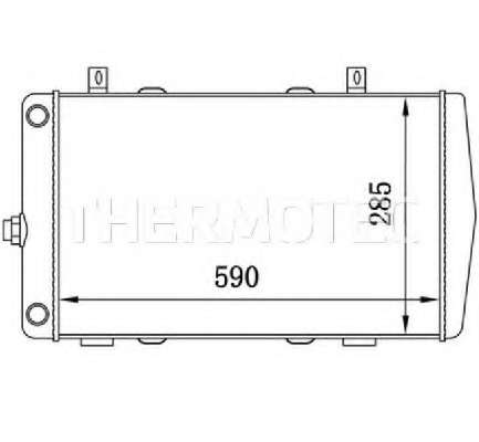 Радиатор, охлаждение двигателя