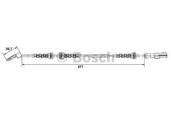 Датчик, частота вращения колеса