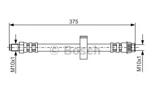 Шланг гальмівний