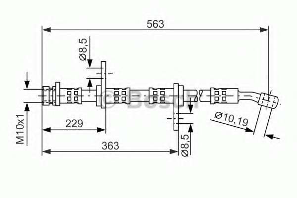 Тормозной шланг