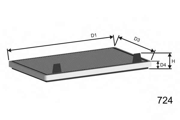 Фільтр повітря (салону)