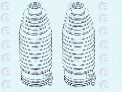 Комплект пылника, рулевое управление