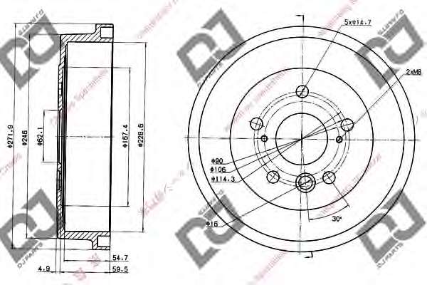 Тормозной барабан
