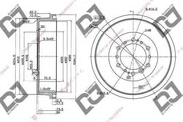 Тормозной барабан
