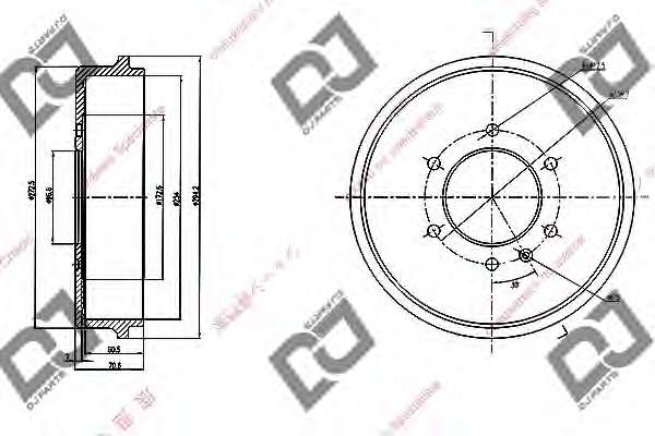 Тормозной барабан