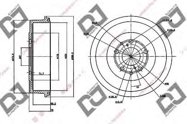 Тормозной барабан