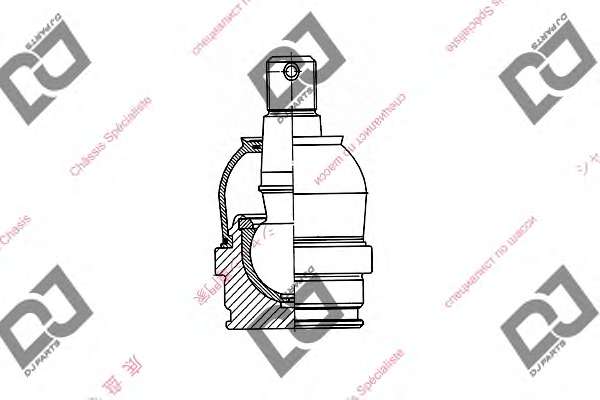Несущий / направляющий шарнир