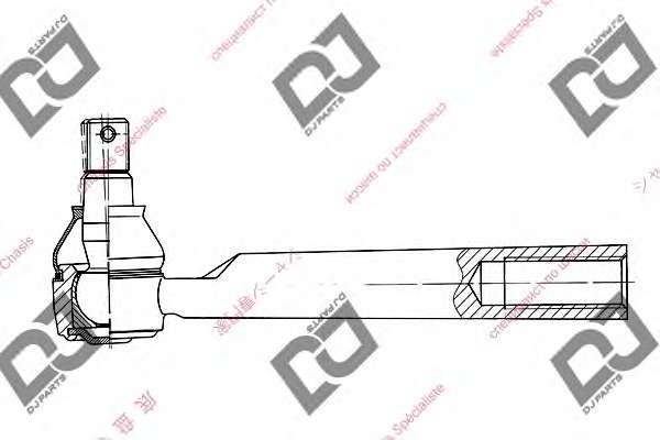 Наконечник поперечной рулевой тяги