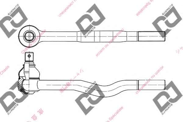 Наконечник поперечной рулевой тяги