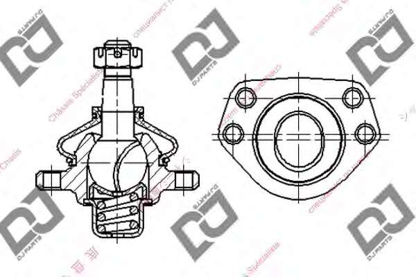 Несущий / направляющий шарнир