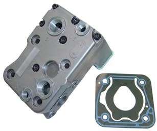 Головка цилиндра, пневматический компрессор