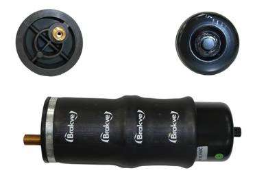 Баллон пневматической рессоры, крепление кабины