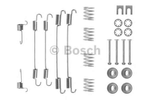 Комплект пружинок колодок ручника Nissan Kubistar/Peugeot 306/405 1.1-2.0 92- (Bosch)