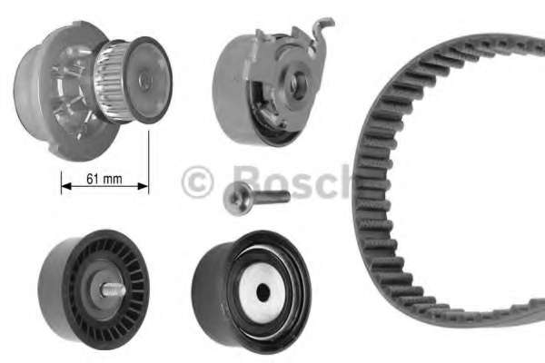 Комплект ГРМ + помпа Opel Astra F/Vectra B 1.4/1.6 16V 94-05 (20x169z) замінено на 1987946991