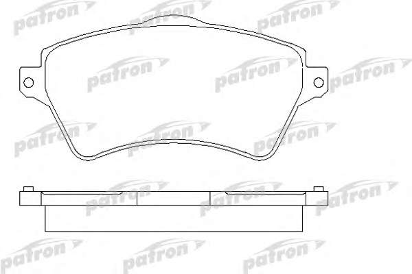 Комплект тормозных колодок, дисковый тормоз