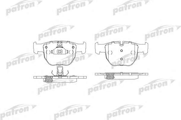 Комплект тормозных колодок, дисковый тормоз