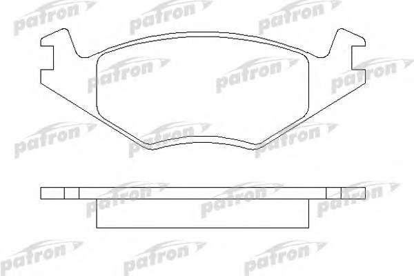 Комплект тормозных колодок, дисковый тормоз